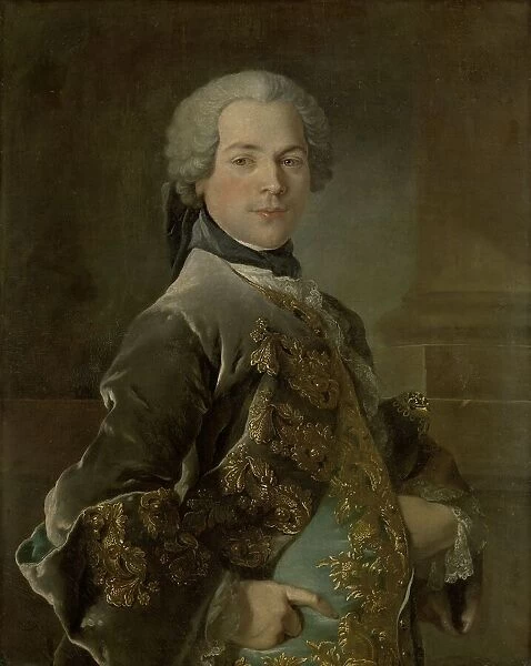 Portrait of Isaac van Rijneveld, 1738. Creator: Louis Tocque