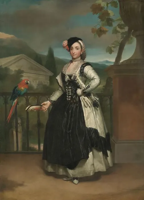 Framed Print : Portrait of Isabel Parreño y Arce, Marquesa de Llano, 1771-1772. Creator: Anton Raphael Mengs Framed Print : Portrait of Isabel Parreño y Arce, Marquesa de Llano, 1771-1772. Creator: Anton Raphael Mengs