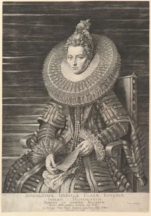 Framed Print : Portrait of Isabella Clara Eugenia, Governess of Southern Netherlands, 1615 Framed Print : Portrait of Isabella Clara Eugenia, Governess of Southern Netherlands, 1615