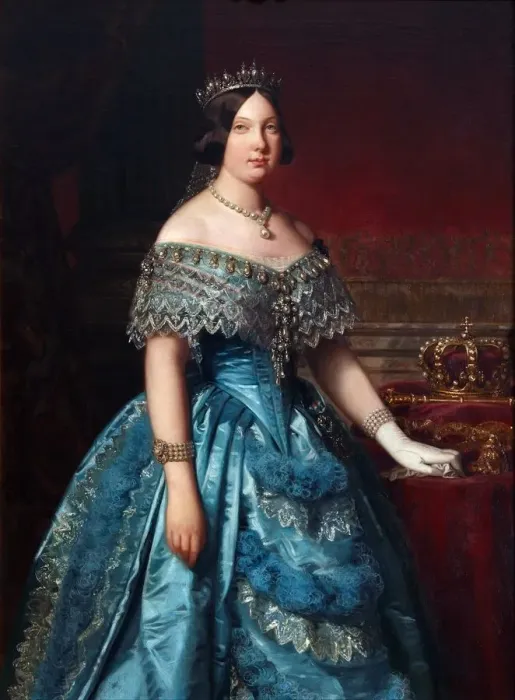 Framed Print : Portrait of Isabella II of Spain Framed Print : Portrait of Isabella II of Spain