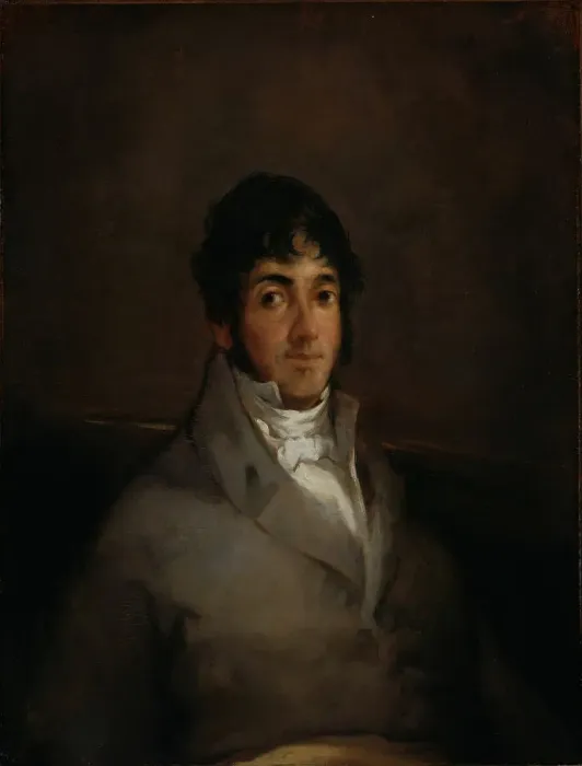Framed Print : Portrait of Isidoro Maiquez, c. 1807. Creator: Francisco Goya Framed Print : Portrait of Isidoro Maiquez, c. 1807. Creator: Francisco Goya