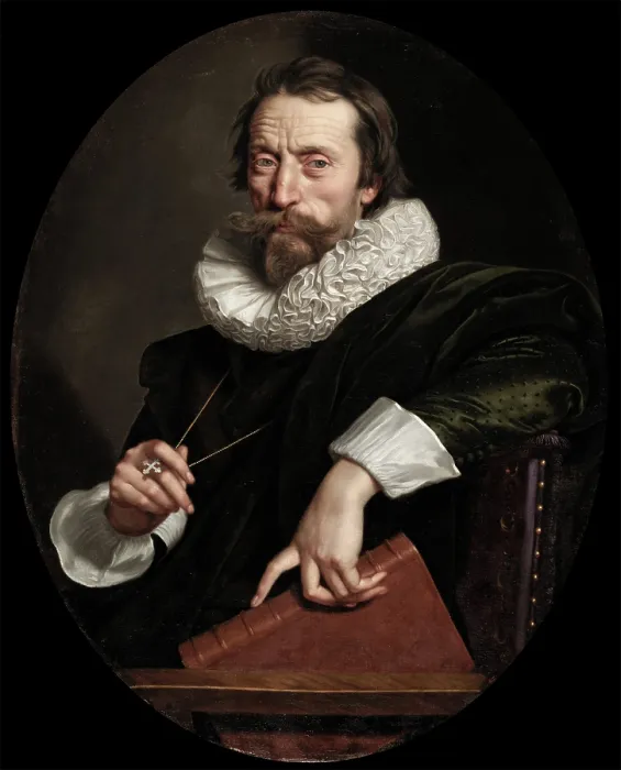 Framed Print : Portrait of the Italian Poet, Giambattista Marino, c1621. Creator: Frans Pourbus the Younger Framed Print : Portrait of the Italian Poet, Giambattista Marino, c1621. Creator: Frans Pourbus the Younger