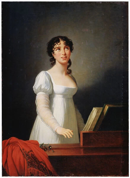 Portrait of the Italian singer Angelika Catalani, late 18th or early 19th century. Artist: Elisabeth Louise Vigee-LeBrun