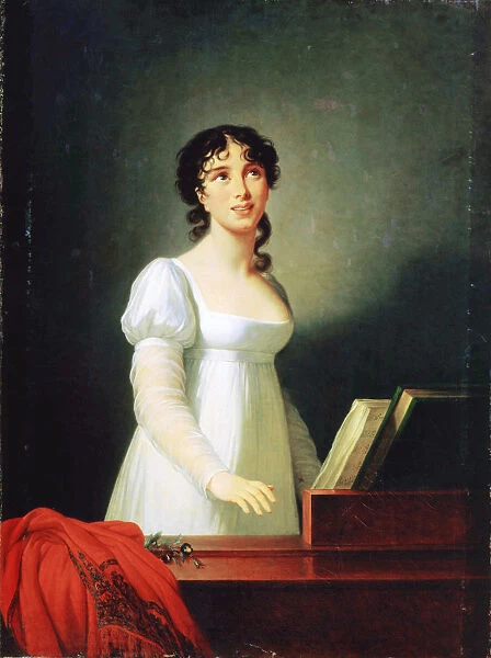 Portrait of the Italian singer Angelika Catalani (1780-1849), 18th century