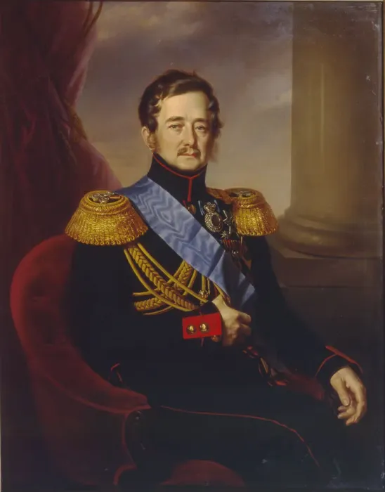 Framed Print : Portrait of Ivan Fyodorovich Paskevich, Count of Erivan, Viceroy of the Kingdom of Poland, 1845. Artist: Kaniewski, Jan Ksawery (1805-1867) Framed Print : Portrait of Ivan Fyodorovich Paskevich, Count of Erivan, Viceroy of the Kingdom of Poland, 1845. Artist: Kaniewski, Jan Ksawery (1805-1867)
