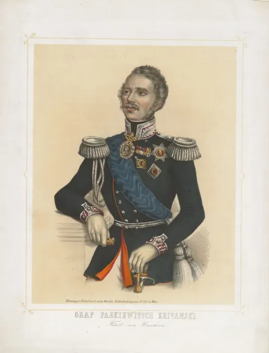 Framed Print : Portrait of Ivan Fyodorovich Paskevich, Count of Erivan, Viceroy of the Kingdom of Poland, 1850. Artist: Anonymous Framed Print : Portrait of Ivan Fyodorovich Paskevich, Count of Erivan, Viceroy of the Kingdom of Poland, 1850. Artist: Anonymous