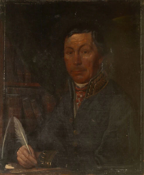 Portrait of Ivan Ivanovich Martynov (1777-1807), 1800s. Artist: Anonymous
