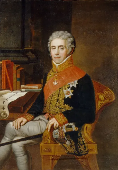 Framed Print : Portrait of Ivan Vasilyevich Tutolmin (1751-1839), Second Half of the 18th cen Artist: Anonymous, 18th century