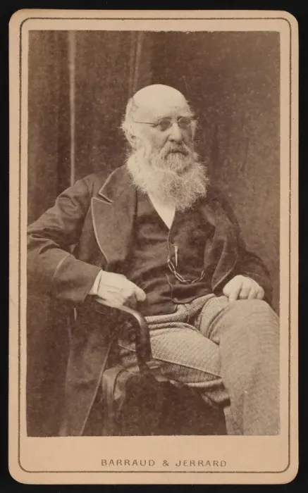 Framed Print : Portrait of J. H. Silbert, Before 1877. Creator: Barraud & Jerrard Framed Print : Portrait of J. H. Silbert, Before 1877. Creator: Barraud & Jerrard