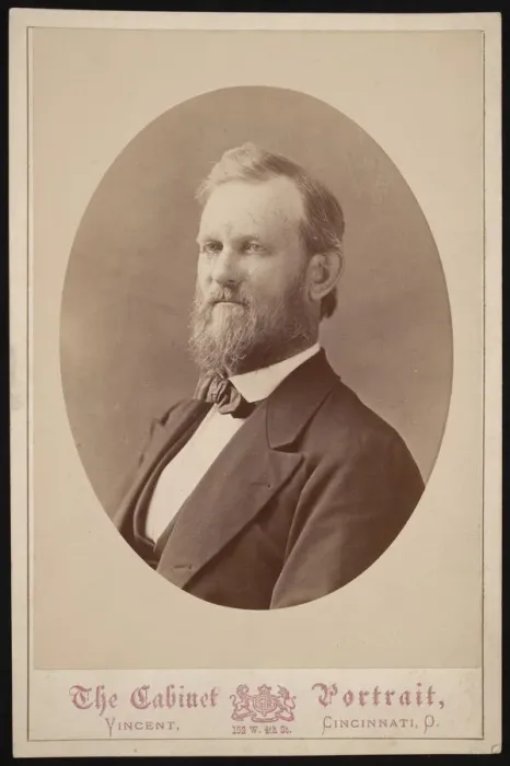 Framed Print : Portrait of J. H. White, Between 1874 and 1881. Creator: J & W Vincent Framed Print : Portrait of J. H. White, Between 1874 and 1881. Creator: J & W Vincent