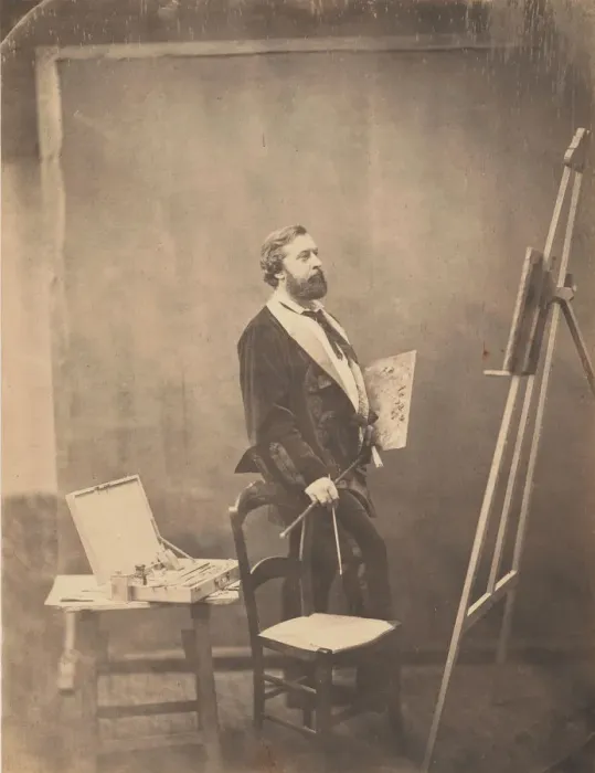 Framed Print : Portrait of J. Savile Lumley, Madrid, 1859. Creator: Gustave Penabert Framed Print : Portrait of J. Savile Lumley, Madrid, 1859. Creator: Gustave Penabert
