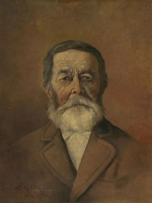 Framed Print : Portrait of J. Surzeny, 1899. Creator: Kiril Kutlik Framed Print : Portrait of J. Surzeny, 1899. Creator: Kiril Kutlik