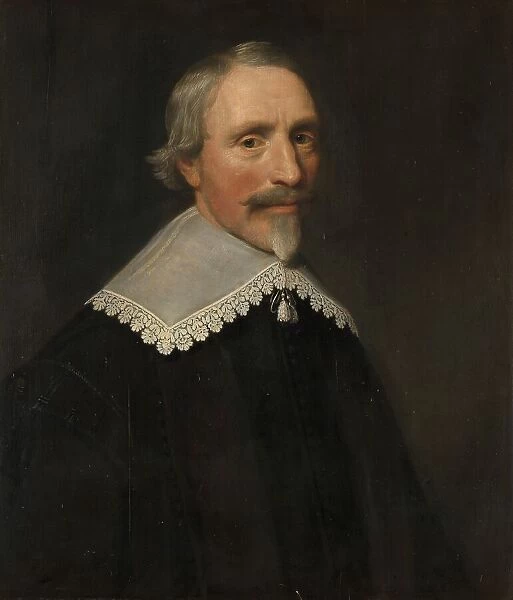 Portrait of Jacob Cats (1577-1660), 1639. Creator: Michiel van Mierevelt