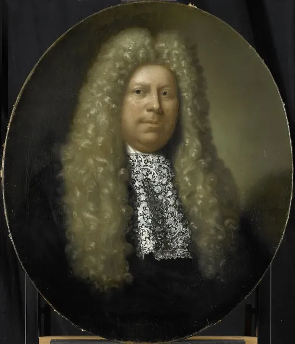Framed Print : Portrait of Jacob Dane, Director of the Rotterdam Chamber of the Dutch East India Company, elected 1 Creator: Pieter van der Werff Framed Print : Portrait of Jacob Dane, Director of the Rotterdam Chamber of the Dutch East India Company, elected 1 Creator: Pieter van der Werff