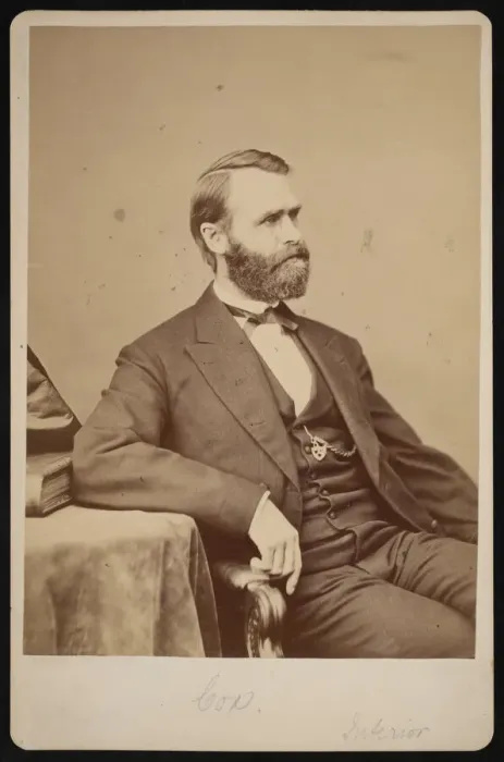 Framed Print : Portrait of Jacob Dolson Cox (1828-1900), Before 1900. Creator Framed Print : Portrait of Jacob Dolson Cox (1828-1900), Before 1900. Creator