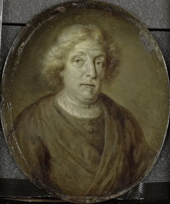 Framed Print : Portrait of Jacob Lescailje, Bookdealer and Poet in Amsterdam, 1732-1771. Creator: Jan Maurits Quinkhard Framed Print : Portrait of Jacob Lescailje, Bookdealer and Poet in Amsterdam, 1732-1771. Creator: Jan Maurits Quinkhard