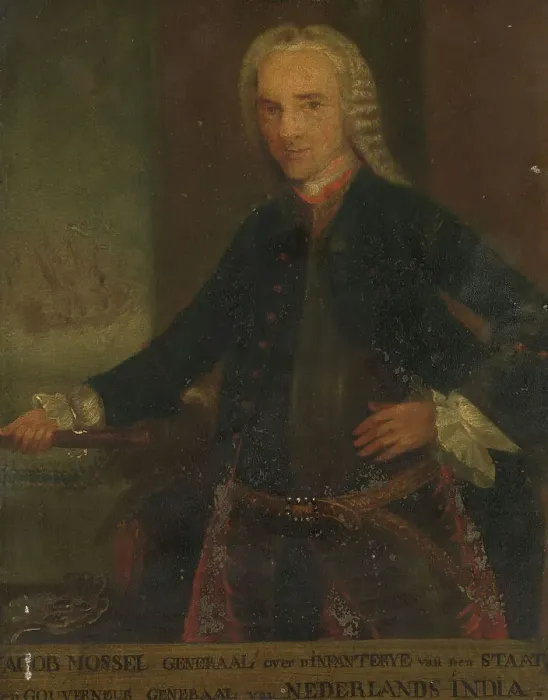 Framed Print : Portrait of Jacob Mossel, Governor-General of the Dutch East India Company, 1750-1799. Creator: Anon Framed Print : Portrait of Jacob Mossel, Governor-General of the Dutch East India Company, 1750-1799. Creator: Anon