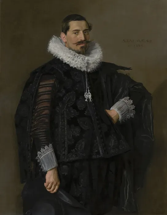 Framed Print : Portrait of Jacob Olycan (1596-1638), 1625. Creator: Frans Hals Framed Print : Portrait of Jacob Olycan (1596-1638), 1625. Creator: Frans Hals