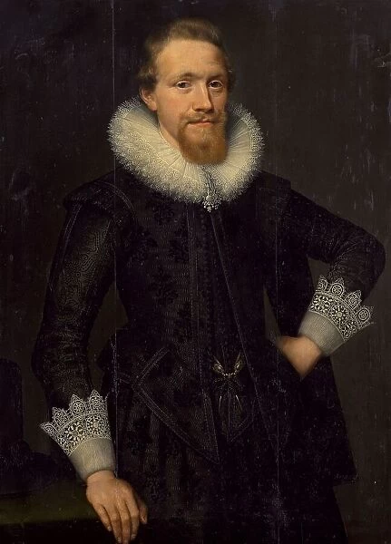 Portrait of Jacob Pergens (?-1681), 1619. Creator: Salomon Mesdach