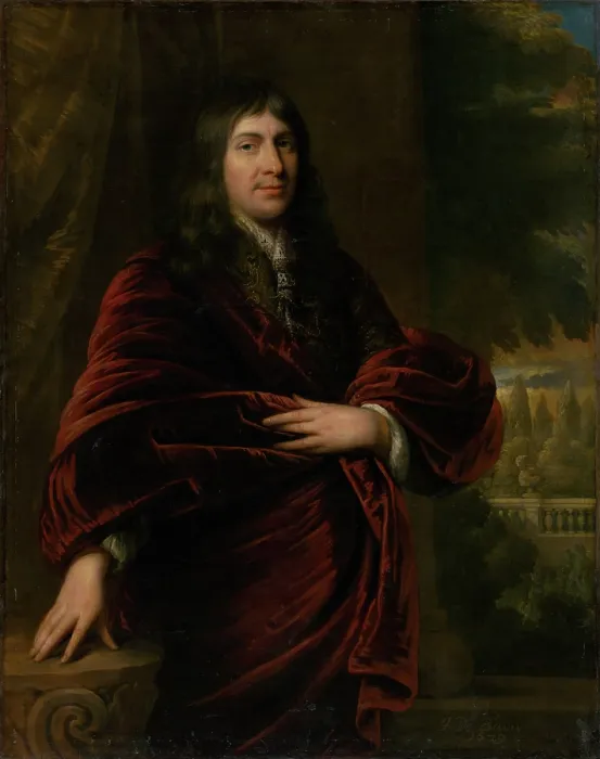 Framed Print : Portrait of Jacob Sasbout Sourburg, Surgeon of City of Dordrecht (?), 1679. Creator: Jan De Baen Framed Print : Portrait of Jacob Sasbout Sourburg, Surgeon of City of Dordrecht (?), 1679. Creator: Jan De Baen