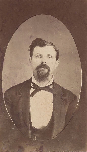 Portrait of Jacob Schneck (1843-1906), 1877. Creator: Unknown
