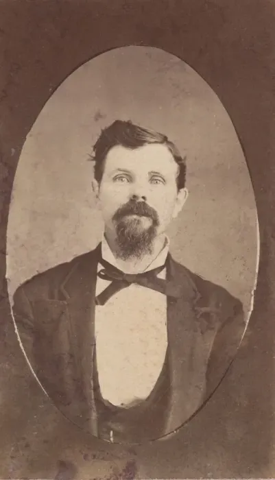 Framed Print : Portrait of Jacob Schneck (1843-1906), 1877. Creator: Unknown