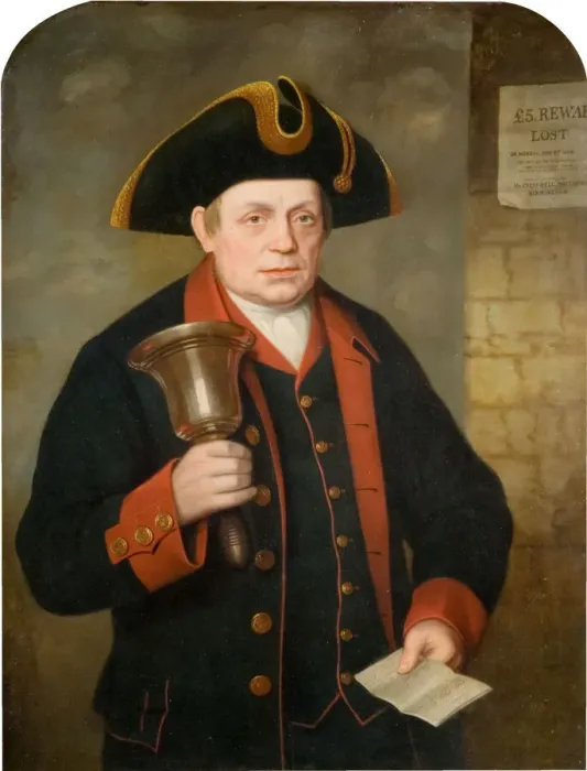 Framed Print : Portrait of Jacob Wilson (1799-1882) Last Birmingham Town Crier, 1868-69 Framed Print : Portrait of Jacob Wilson (1799-1882) Last Birmingham Town Crier, 1868-69