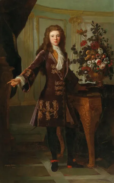 Framed Print : Portrait of Jacques I, Prince of Monaco (1689-1751). Creator: Gence, Robert Gabriel (1670-1728) Framed Print : Portrait of Jacques I, Prince of Monaco (1689-1751). Creator: Gence, Robert Gabriel (1670-1728)