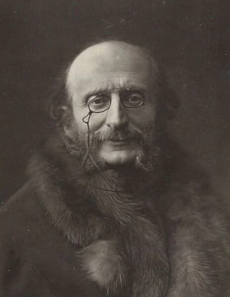 Portrait of Jacques Offenbach (1819-1880). Creator: Anonymous