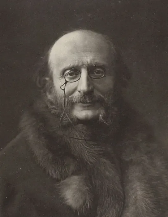 Framed Print : Portrait of Jacques Offenbach (1819-1880). Creator: Anonymous Framed Print : Portrait of Jacques Offenbach (1819-1880). Creator: Anonymous