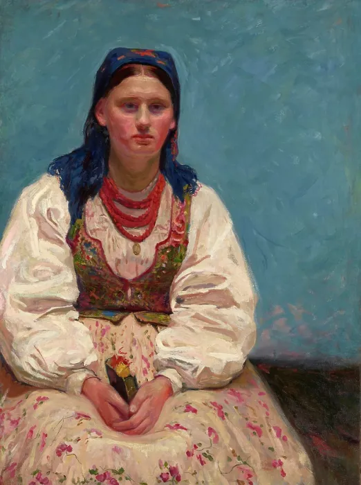 Framed Print : Portrait of Jadwiga Mikolajczykowna, between 1898-1902. Creator: Stanislaus Kamocki Framed Print : Portrait of Jadwiga Mikolajczykowna, between 1898-1902. Creator: Stanislaus Kamocki