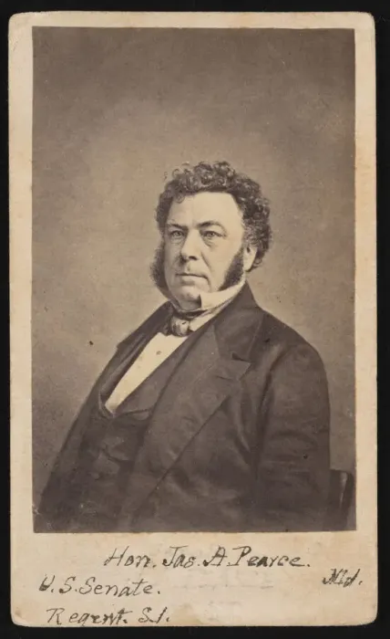 Framed Print : Portrait of James Alfred Pearce (1805-1862), Before 1862. Creator: Edward Anthony Framed Print : Portrait of James Alfred Pearce (1805-1862), Before 1862. Creator: Edward Anthony