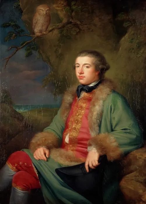 Framed Print : Portrait of James Boswell (1740-1795), 1765. Creator: Willison, George (1741-1797) Framed Print : Portrait of James Boswell (1740-1795), 1765. Creator: Willison, George (1741-1797)