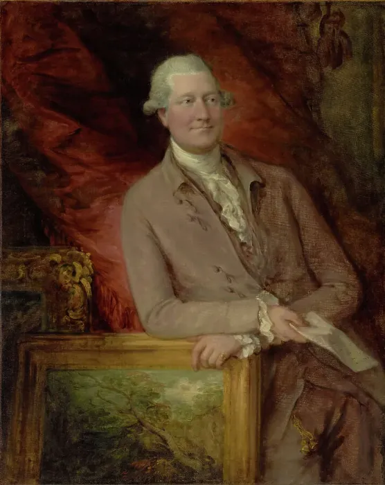 Framed Print : Portrait of James Christie (1730-1803), 1778. Creator: Thomas Gainsborough Framed Print : Portrait of James Christie (1730-1803), 1778. Creator: Thomas Gainsborough
