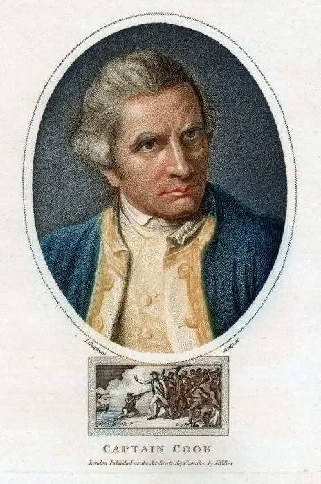 Framed Print : Portrait of James Cook, 1800. Artist: Chapman, John (active 1792-1823) Framed Print : Portrait of James Cook, 1800. Artist: Chapman, John (active 1792-1823)