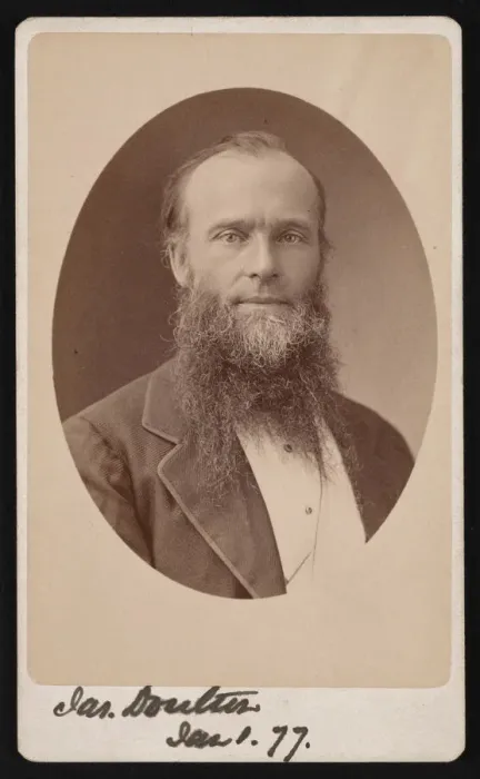 Framed Print : Portrait of James Doulton?, 1877. Creator: Centennial Photographic Company Framed Print : Portrait of James Doulton?, 1877. Creator: Centennial Photographic Company
