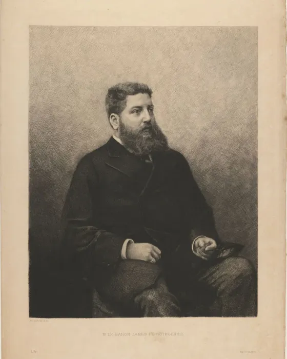 Framed Print : Portrait of James-Edouard de Rothschild (1844-1881), 1870s. Artist: Mordant, Daniel Charles Marie (1853-1914) Framed Print : Portrait of James-Edouard de Rothschild (1844-1881), 1870s. Artist: Mordant, Daniel Charles Marie (1853-1914)