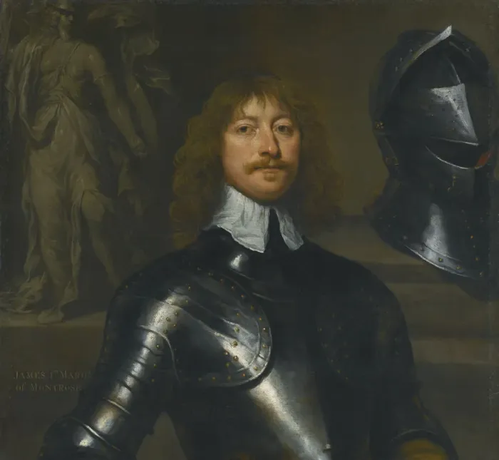 Framed Print : Portrait of James Graham, 1st Marquess of Montrose (1612-1650). Artist: Dobson, William (c. 1610-1646) Framed Print : Portrait of James Graham, 1st Marquess of Montrose (1612-1650). Artist: Dobson, William (c. 1610-1646)