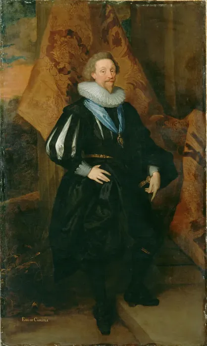 Framed Print : Portrait of James Hay, 1st Earl of Carlisle, about 1660s. Creator: Unknown Framed Print : Portrait of James Hay, 1st Earl of Carlisle, about 1660s. Creator: Unknown