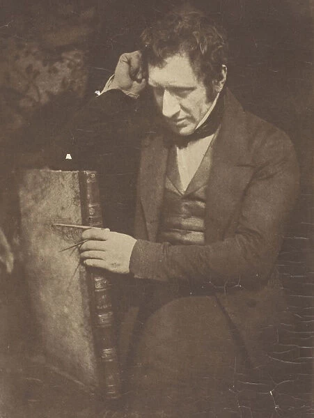 Portrait of James Nasmyth, c. 1844, printed 1890 / 1900. Creators: David Octavius Hill