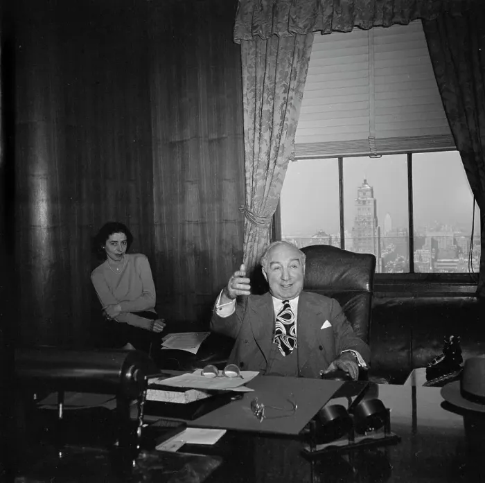 Framed Print : Portrait of James Petrillo in his office, New York, N.Y. ca. Feb. 1947. Creator: William Paul Gottlieb Framed Print : Portrait of James Petrillo in his office, New York, N.Y. ca. Feb. 1947. Creator: William Paul Gottlieb