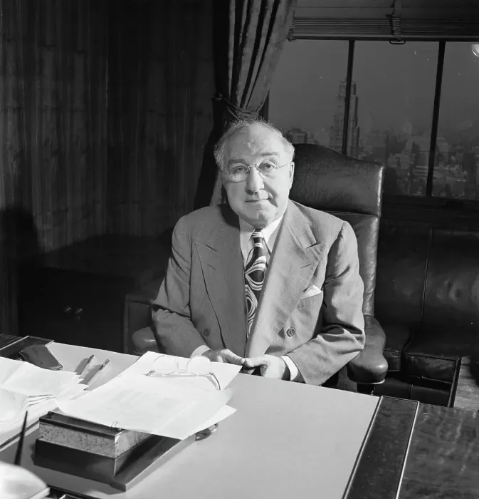 Framed Print : Portrait of James Petrillo in his office, New York, N.Y. ca. Feb. 1947. Creator: William Paul Gottlieb Framed Print : Portrait of James Petrillo in his office, New York, N.Y. ca. Feb. 1947. Creator: William Paul Gottlieb
