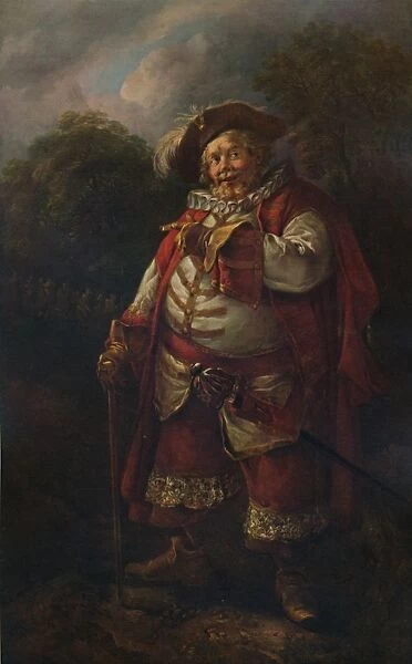Portrait of James Quin as Falstaff, 18th century, (1935). Artist: Thomas Gainsborough