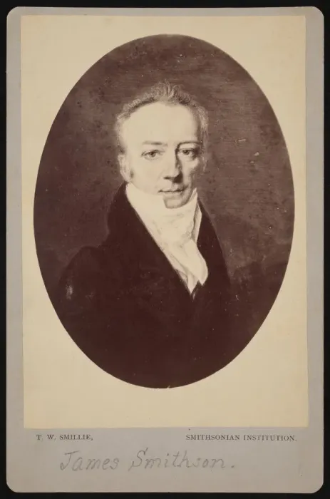 Framed Print : Portrait of James Smithson (1765-1829), 1816 (photographed 1870s) Framed Print : Portrait of James Smithson (1765-1829), 1816 (photographed 1870s)