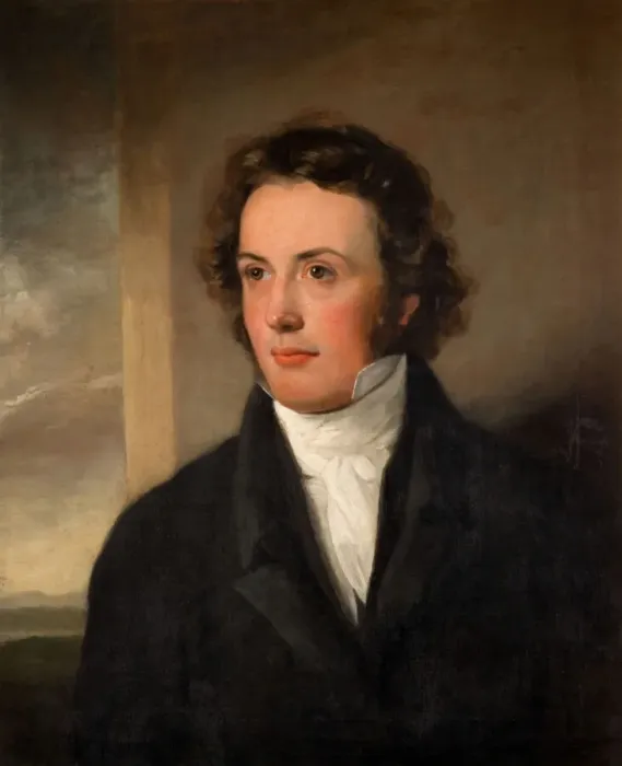 Framed Print : Portrait of James Tibbetts Willmore (1800-63), 1830. Creator: Unknown Framed Print : Portrait of James Tibbetts Willmore (1800-63), 1830. Creator: Unknown