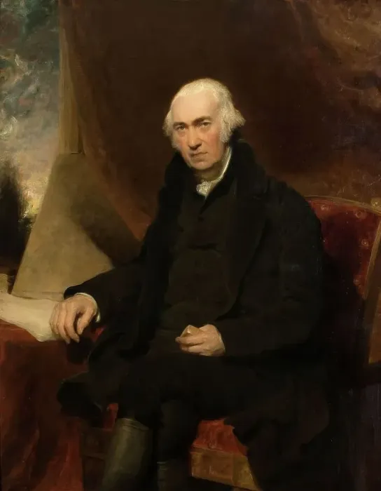 Framed Print : Portrait of James Watt (1736-1819), 1813. Creator: Thomas Lawrence Framed Print : Portrait of James Watt (1736-1819), 1813. Creator: Thomas Lawrence