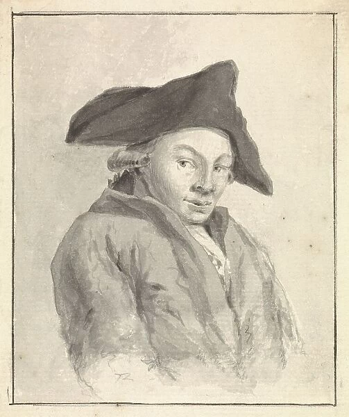 Portrait of Jan Evert Grave, 1773-1838. Creator: Anthonie van den Bos