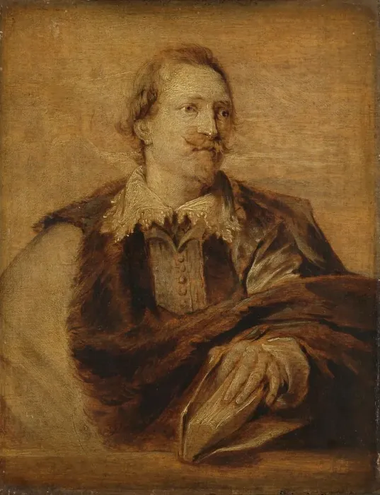 Framed Print : Portrait of Jan Gaspar Gevaerts (1593-1666), c.1630-c.1650. Creator: Unknown Framed Print : Portrait of Jan Gaspar Gevaerts (1593-1666), c.1630-c.1650. Creator: Unknown
