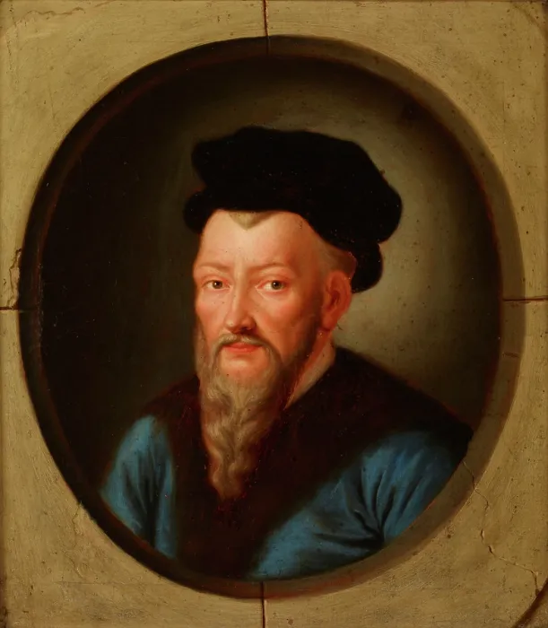 Framed Print : Portrait of Jan Herburt (ca. 1524-1577), Castellan of Sanok, Starost of Przemysl... after 1785. Creator: Friedrich Kloss Framed Print : Portrait of Jan Herburt (ca. 1524-1577), Castellan of Sanok, Starost of Przemysl... after 1785. Creator: Friedrich Kloss