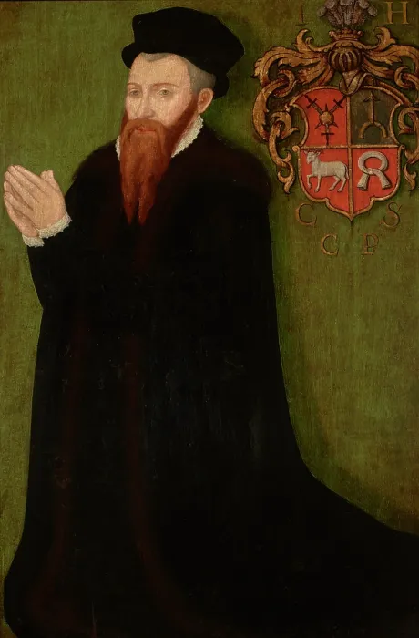 Framed Print : Portrait of Jan Herbut of Felsztyn (1508-1577), Castellan of Sanok and Starost... between 1550-1580 Creator: Unknown Framed Print : Portrait of Jan Herbut of Felsztyn (1508-1577), Castellan of Sanok and Starost... between 1550-1580 Creator: Unknown